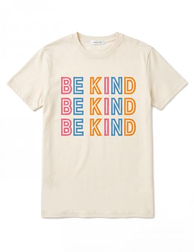Blooming Jelly Womens Be Kind Shirt Short Sleeve Graphic Tees Loose Fit Tshirts Cute Casual Summer...