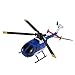 VEVOR RC Helicopter, 2.4GHz 4-Propeller Remote Control Helicopter with 6-Axis Gyro, 4-Channel RC Airplane for Beginner, LED Light & One-Key Takeoff/Landing, Plane Toys for Kids Ages 8 and up
