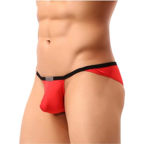 Sexy Briefs For Men,Underwear Silky Bikini,Low Rise Modal Underwear,Breathable Soft