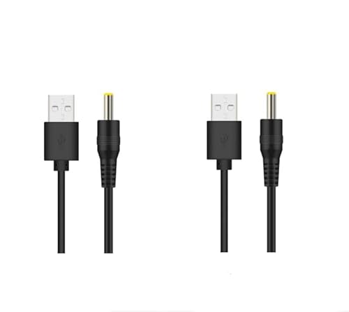 WICAREYO 2 cables de carga USB de 6.5 pies para PSP, cable de alimentación para PSP 1000 2000 3000