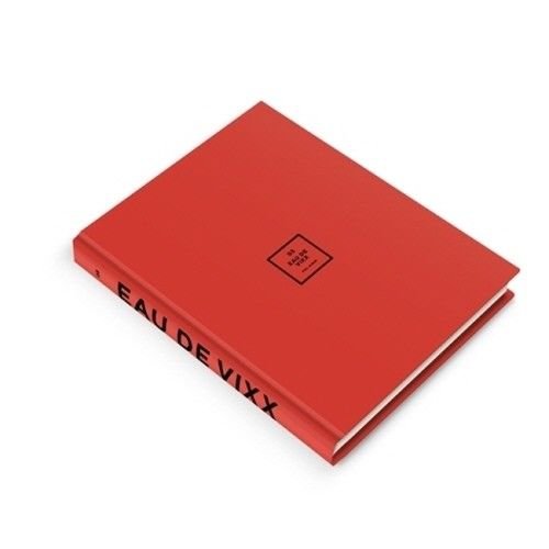 VIXX - [Eau De Vixx] 3rd Album Red Ver. CD+100p Photobook+1p Photocard+1p Post+1p Guarantee K-POP
