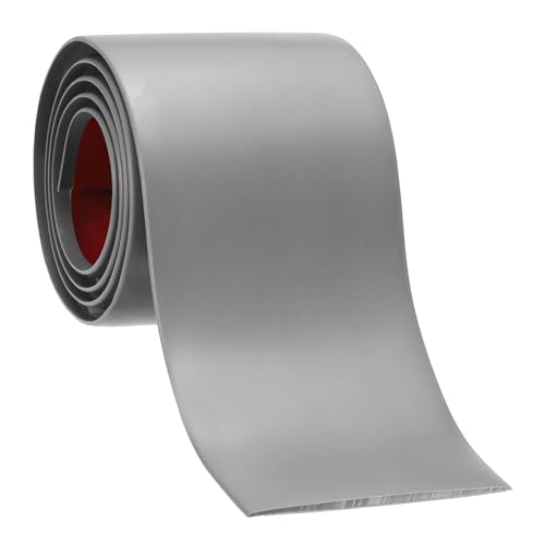 PATIKIL Tira De Transición De Suelo Autoadhesiva 7.6 cm X 3 Metros Divisor Plano De Vinilo Para Unir Huecos En Suelos Transición De Alfombra Baldosas Gris