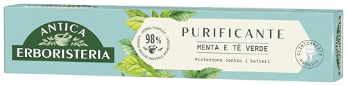 Antica Erboristeria Reinigende Zahnpasta Minze und Grüner Tee 75 ml