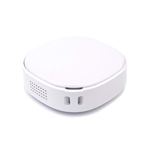 shelly button 1, domotique, bouton poussoir wi fi, 1 a, 5 v, créer des automatisations, fermer/ouvrir ou éteindre/allumer différents appareils, batterie lithium, blanc