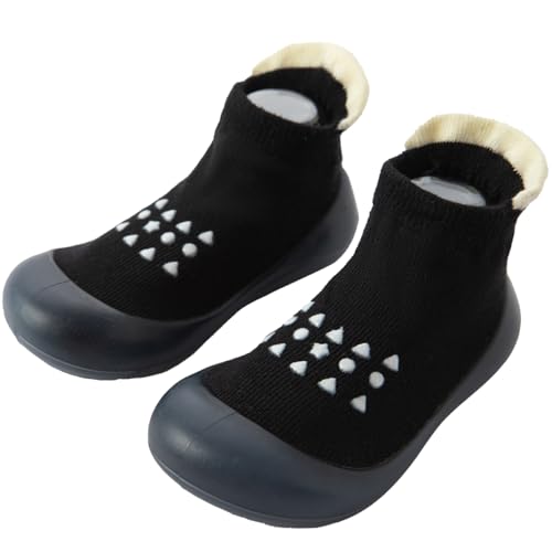 Baby Sock Shoes Boys Girls First Walking Shoes Non Slip Lightweight Toddler Infant Indoor Outdoor