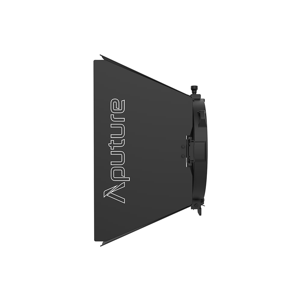 Aputure CF4 Porte Barn - Attacco per controllo della luce a 8 ali per CF4 Fresnel, progettazione del fascio di luce e controllo della luce diffusa, compatibile con scrim standard da 5"