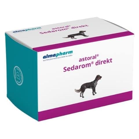 almapharm astoral Sedarom direkt - Ergänzungsfuttermittel bei Stress - 120 Tabletten Cover