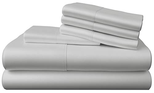 Bamboo Bay 6pc Sheet Set Bamboo Sheets King Size, Cooling Sheets, Eco Friendly, Breathable, Deep Pockets 16