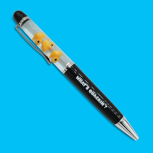 Bolígrafo Novelty Floaty Pen con diseño flotante pato miniatura 5