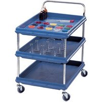 Deep Ledge Trolley BC2030-3DG 3-Tier 365295
