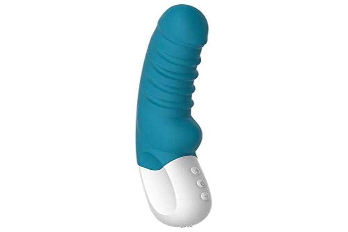Liebe vertiGO! Vibrator Sex Toy for Him and Her Realistic Vibrator with Grooves - Stimulation - Size 22 cm x 3.5 cm Petrol Turquoise (Rechargeable) : Amazon.de: Health & Personal Care Liebe vertiGO! Vibrator Sex Toy for Him and Her Realistic Vibrator with Grooves - Stimulation - Size 22 cm x 3.5 cm Petrol Turquoise (Rechargeable) : Amazon.de: Health & Personal Care