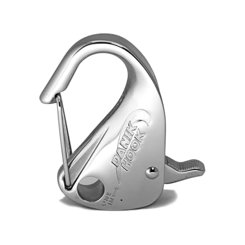 Danik Hook Heavy Duty Stainless Steel Anchor Hook, Easy to Use, Knotless Anchor System with Quick Release (Rope Not Included), Holds 10,000 lb. Cover