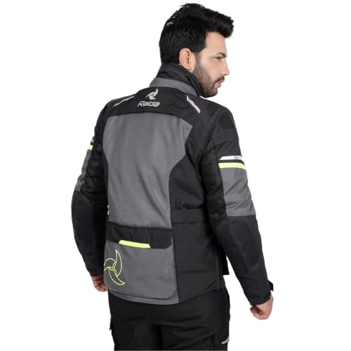 Image of Raida Rover 2 Touring Motorcycle Jacket | Lightest in Its Class | CE Level 2 Armoured | Hydration Bladder Compatible | Waterproof Rain & Thermal Liners included