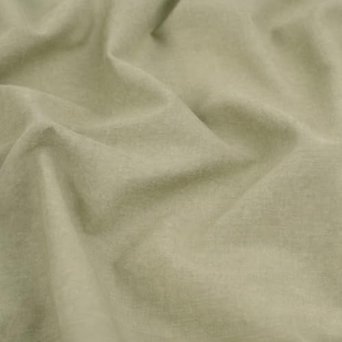 Image of Soimoi Green Solid 60 * 60's Cotton Cambric Fabric by 3 Yards, 56 Inch Wide Light Weight Material Suitable for Kurtis, Blouses, Kids Clothing, Tunics, Dresses and Summer Apparel