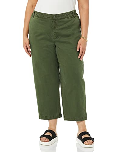 Amazon Essentials Women's Stretch Chino Barrel Leg Ankle Pant (Previously Goodthreads)4