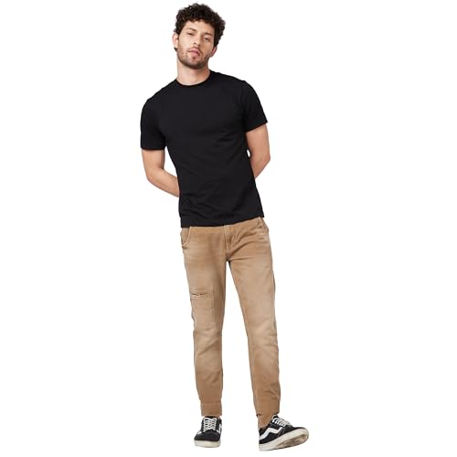 Image of Spykar Men's Rover Regular Fit Mid Rise Casual Jeans