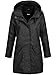 ONLY Damen ONLSALLY Raincoat OTW NOOS 15206116, Black/Black Teddy, XS 15 16 günstig Kaufen-ONLY Damen ONLSALLY Raincoat OTW NOOS 15206116, Black/Black Teddy, XS
