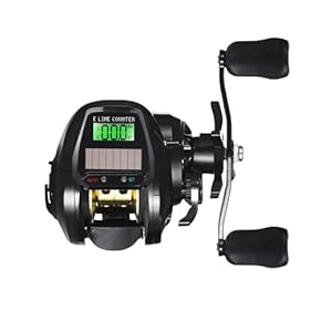 Abu Garcia 電動リール デジタルメーター付き 楽天市場】アブガルシア デジタルカウンター付リールTRV DLC 右