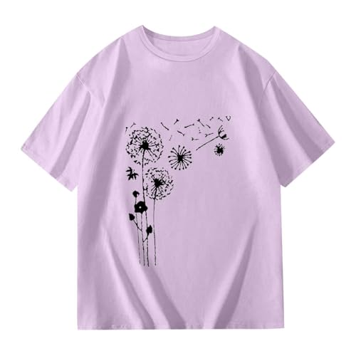 Kids Teen Girls Shirts Crew Neck Short Sleeve Solid Color T-Shirt Sunsafe Oversized Tops Loose Fit Cotton2