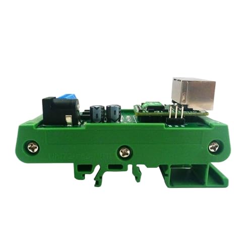 Convertisseur RJ45 vers RS485 Modbus TCP/IP maître-esclave avec boîtier rail DIN