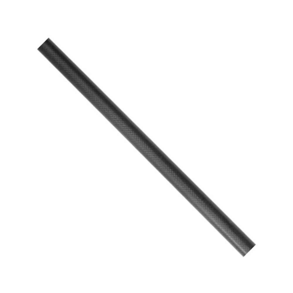 Eje de fibra de carbono Tubos de fibra carbono puro 3K 1000 mm longitud y 1,5 espesor, 2 unidades(25x22MM)