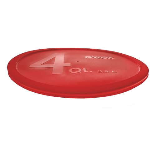 Tapa para Bowl Pyrex 4 Quart Roja Modelo 326-PC miniatura 6