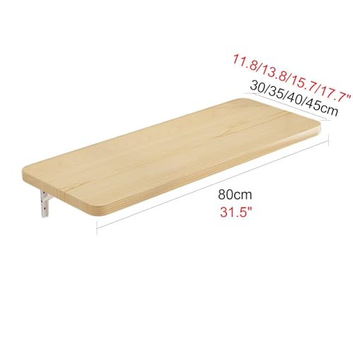 Table pliante murale peu encombrante et support métal bureau - 6