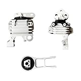 Yllhaoyuan Engine Motor Mountset Set 3pcs for Cherokee 2014 2015 2016 2017 2018 2019 2.4L/Chrysler 200 2015 2016 2017 2.4L Replacement for 3378 3380 3308 A5844 A5752 A5825