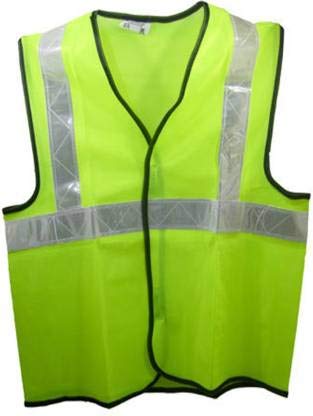 Buy Safety Jacket (Green) (Pack of 12 