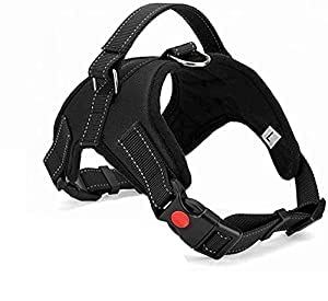 Dog Trust Dog Harness, No Pull Body Vest with Handle, Reflective Adjustable Vest Harness for Puppy Dog & Cats