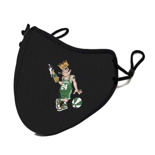 ボストン・セルティックス 立体 スポーツ カラーマスク 超快適 布マスク 伸縮性 通気性 軽量 耳ひも調整可能 呼吸しやすい 洗える 繰り返し使え 小顔効果 防塵 UVカット おしゃれ 通勤 通学 男女兼用 S-M 1枚入り