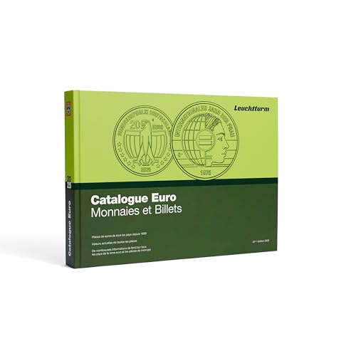 Leuchtturm 372911 Catálogo de Monedas y Billetes de Euro 2025 Francés
