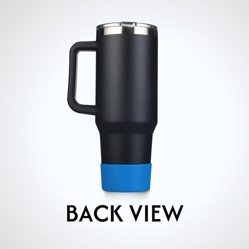 Image of The Memory Company NFL 40oz Game Day Tumbler - Premium Stainless Steel Double-Wall Vacuum Insulated Travel Cup with Removable Silicone Base , Laser Engraved Team Logo, Hot & Cold Drinks