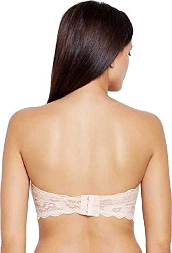 Image of Women's Lace Padded Wire Free Bralette Bra