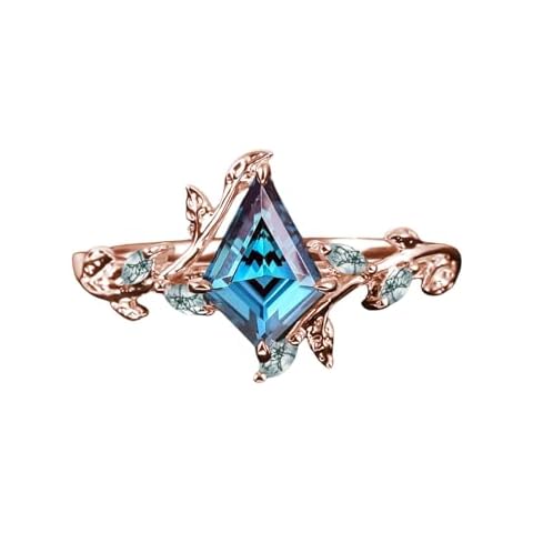 INURAN Alexandrite Engagement Ring Cover