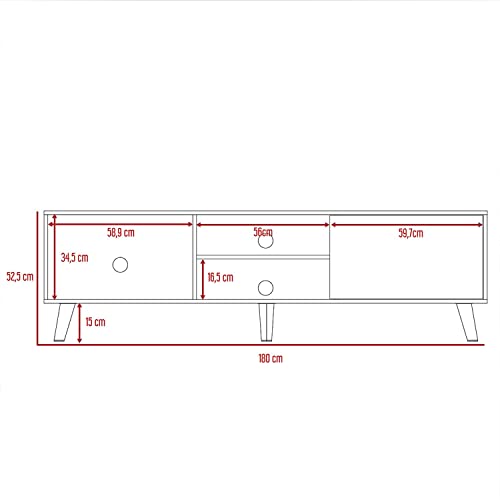 Mejores comprativas On-line Muebles para tv 70 pulgadas disponible en línea para comprar. 24 Imagen adicional