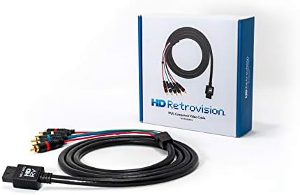 HD Retrovision Wii/Wii U Premium YPbPr Component Video Cable
