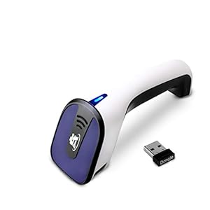 ScanAvenger Portable Wireless Bluetooth Barcode Scanner: 3-in-1 Hand Scanners – Cordless, Rechargeable 1D and 2D Scan Gun for Inventory Management – Wireless, Handheld, USB Bar Code/QR Code Reader