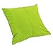 Gardenista Cuscino da esterni premium di grandi dimensioni, impermeabile, imbottitura in fibra cava, cuscino per mobili da esterni, ottimo per sedie da patio in rattan (Lime)
