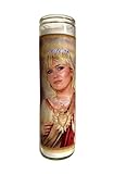 Mylie Cyrus Celebrity Parody Devotional Prayer Candle