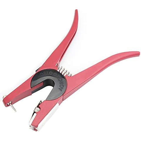 ESUMIC Universal Ear Tag Plier Identification Animal Ear Tag Wear Tool for Livestock Goat Sheep Pig Cover