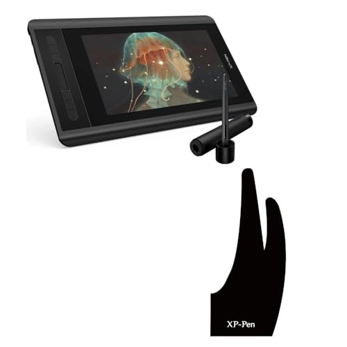 Image of XP-PEN Artist12 11.6 Inch FHD Drawing Monitor Pen Display & Professional Artist Glove for Graphics Drawing Tablet