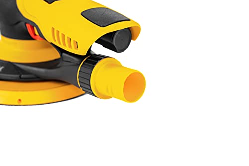 Mirka PROS 680CV / Druckluft Exzenter-Schleifer Schleifmaschine mit Zentral-Absaugung und Klett / für Ø 150mm Schleifpapier / 8,0mm Hub / 8995680111 – Bild 5