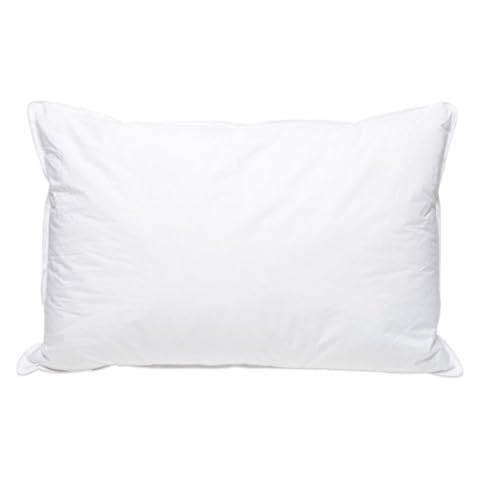 Pillowtex 95/5 Duck Feather and Down Pillow for Sleeping - Firm Pillow Perfect for Side Sleepers! King Size Cover
