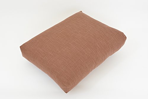 禅座布団【りんざい】 職人が手作りした本格派 リビング座禅用お座布団(坐蒲)臨済宗用 (栗梅)