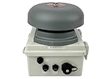 Netbell-KL Web-Based Self-Contained Network Extra Loud (90dBa @ 30') Electric School Factory Warehouse Break Time Alarm Automatic Programmable Bell Timer Software Electronic Bell System