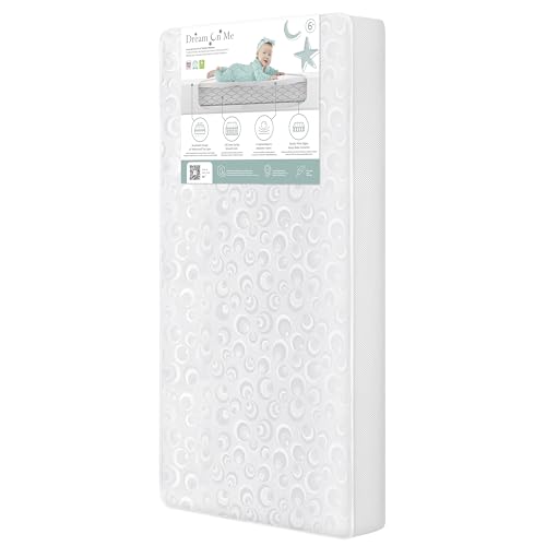 Dream On Me 2-in-1 Breathable Crib & Toddler Mattress