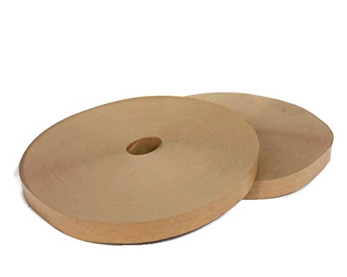 PyroPowders.de 15mm Nassklebeband, Länge 200m, 60g/m², Braun, ohne Wickelkern, Kraftpapier, Aquarellpapier [GP: 0,019€/m] Cover