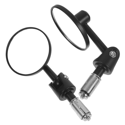 CONGARTENO 2 piezas Espejos Retrovisores Bicicleta Ajustables para Manillar Resistentes y Fáciles de Instalar para Ciclismo y Moto Segura