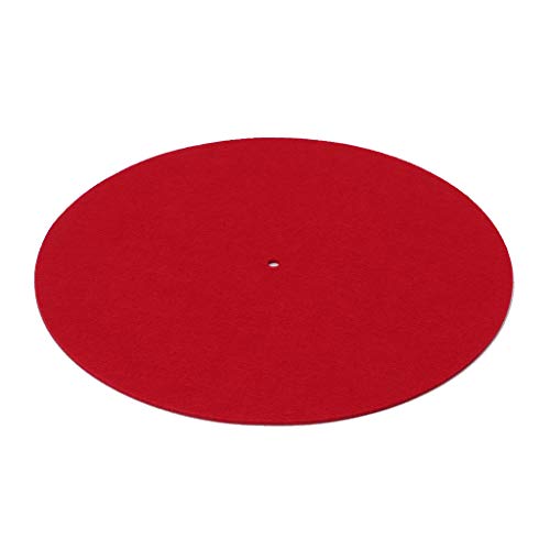 Record Felt Record Pad 12 Inches Phonograph Turntable Dedicated 3mm Thick Helps Minimize and Motor Noise